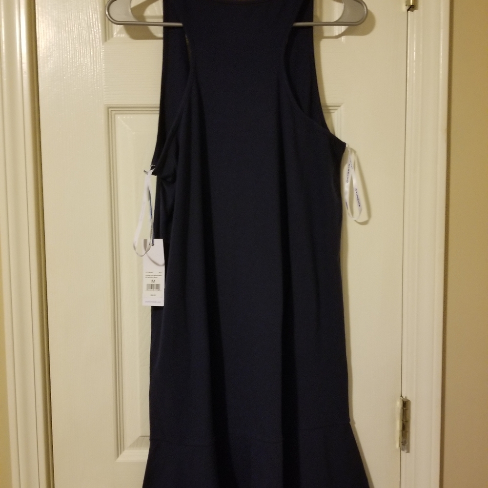 Lyla Knit Tank Dress: Nautical Blue